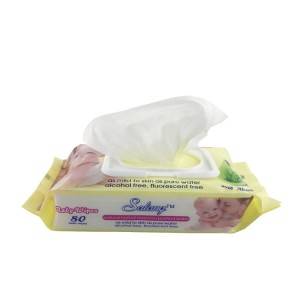 Brand Of OEM 100% Pure Water Stock Wet Wipes For Baby Cleaning Hand Body Us