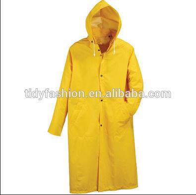 Durable Safety Yellow Overall Workwear For Men