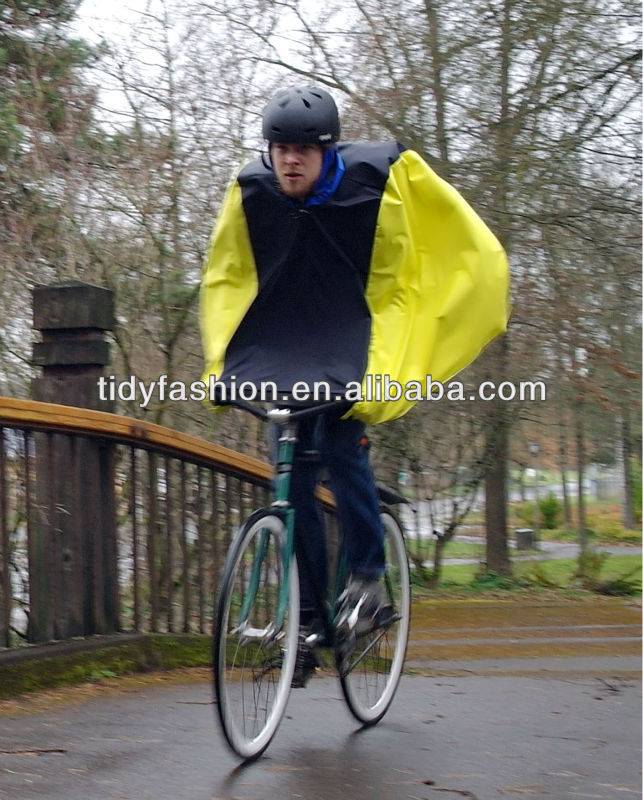 Durable Fashion Cute Raincape For Bicycle Rain Ponch