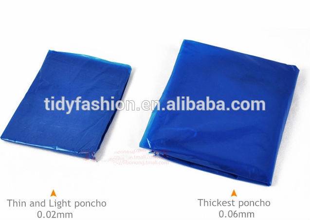 Waterproof Thick/ Thin Transparent Rain Poncho Raincoat