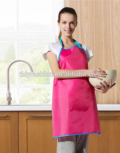 Water-proof & Oil-proof Ladies PVC Coated Kitchen Apron