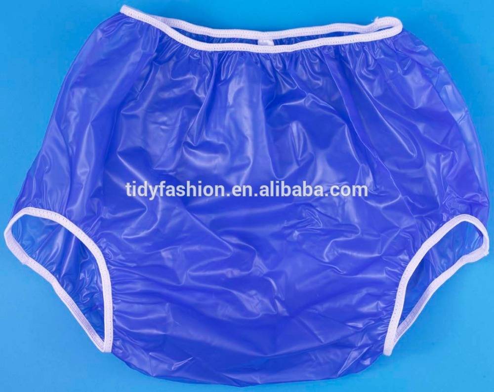 PVC Waterproof Adult Plastic Diapers