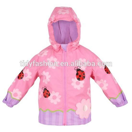 OEM Breathable Kids PU raincoat