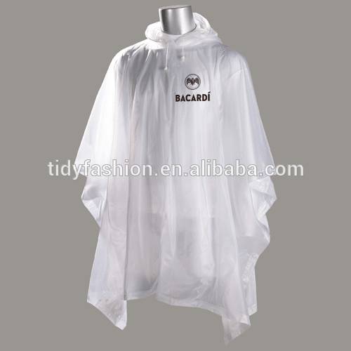 Adult Double Side Transparent Poncho