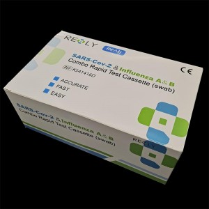SARS-Cov-2＆Influenza A＆B Combo Rapid Test Cassette (swab)