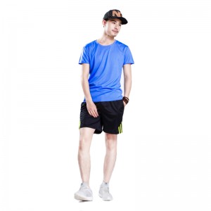 Wholesale custom Quick dry t shirt sports t-shirts for mens