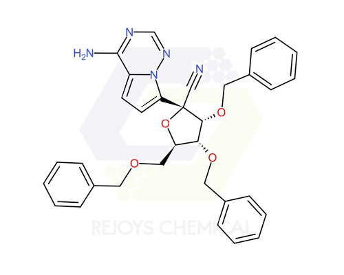 1355357-49-1 | (2R,3R,4R,5R)-2-(4-aminopyrrolo[2,1-f][1,2,4]triazin-7-yl)-3,4-bis(benzyloxy)-5-((benzyloxy)methyl)tetrahydrofuran-2-carbonitrile Featured Image