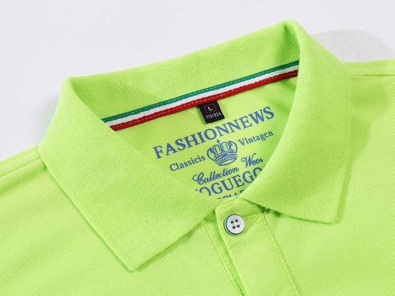 How to prevent the deformation of the customized neckline of the PoLo shirt