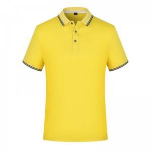 RBSS-2250 Two-color collar quick-drying TC Polo T Shirt