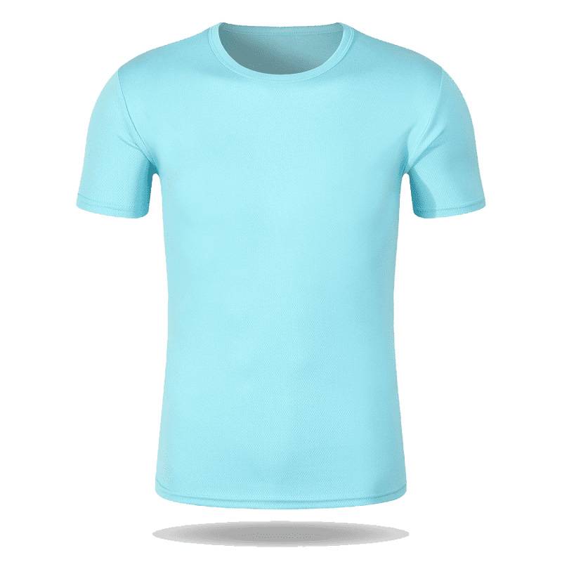 RBLS3800 thickened fine point quick-drying round neck adult plain T shirt