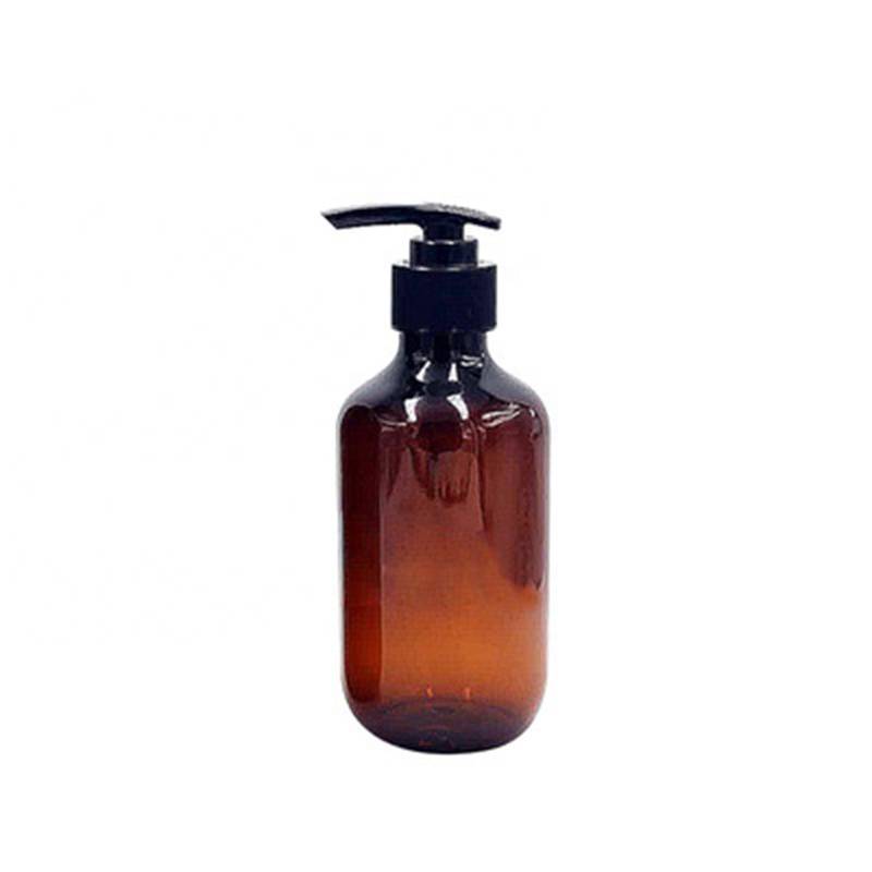 Empty PET Plastic Pump Bottle For Body Shower Gel