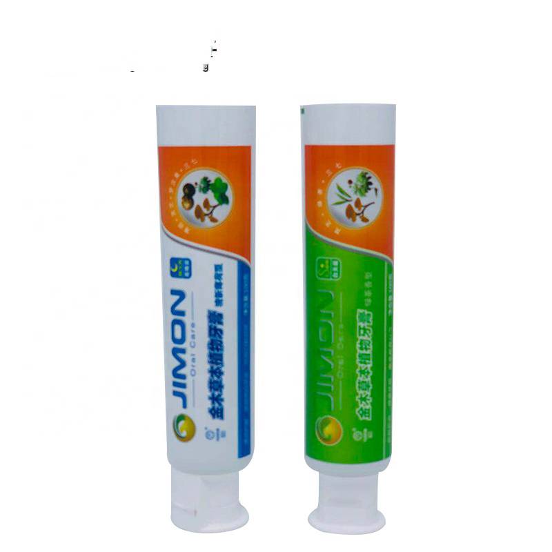 Empty Soft Laminated plastic tube for cleaning products packaging