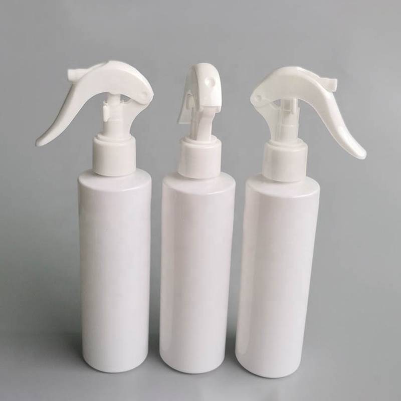 8oz Liquid Hand Sanitizer Plastic Bottle with trigger sprayer