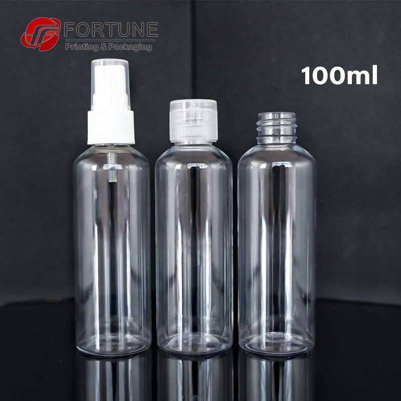 Hot Sale  PET  Clear Plastic Spray Bottles
