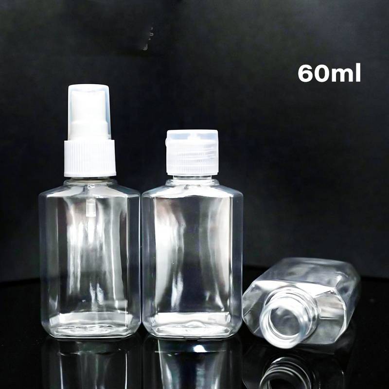 Portable Travel Clear Empty Refillable  Sprayer Bottle