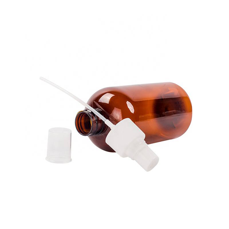 Amber Plastic Squeeze Bottles For Alcohol Gel