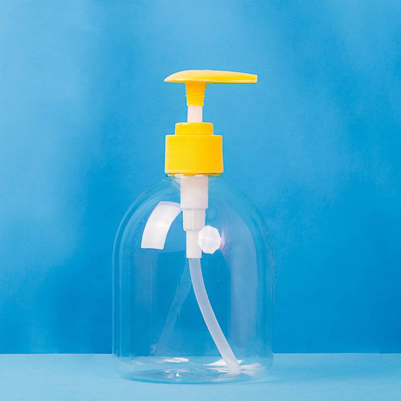 PET Packaging Plastic Bottle With Pump For Sanitizer Hand