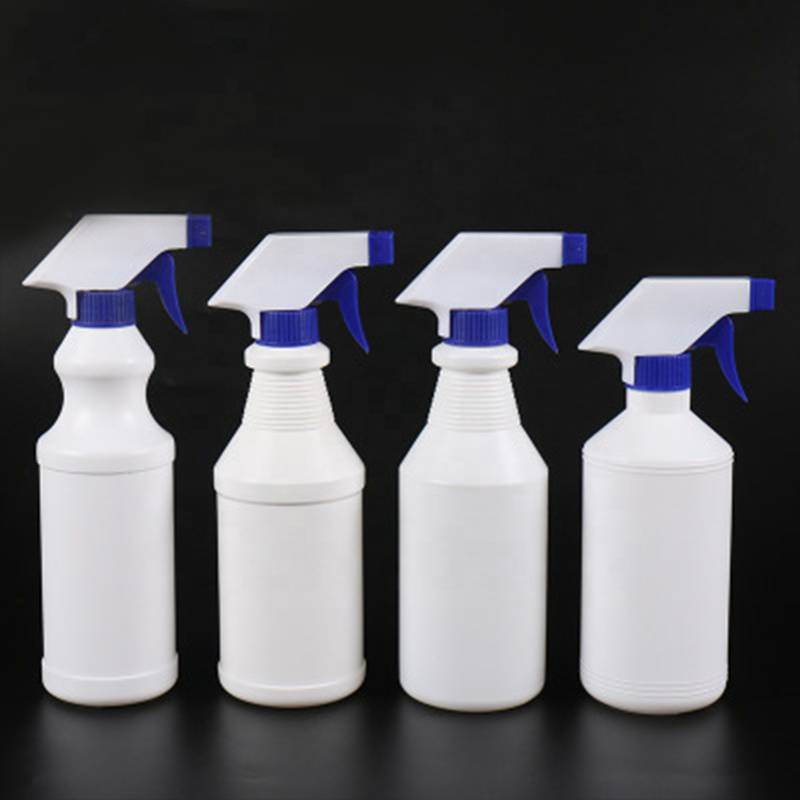 Empty  Disinfectant Trigger  Plastic Bottles For Cleaning Solution