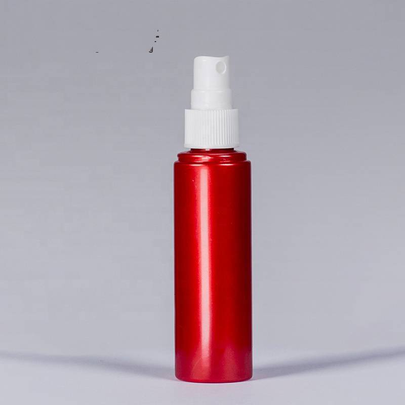 Red Round Hand Sanitizer Plastic Spray Bottle
