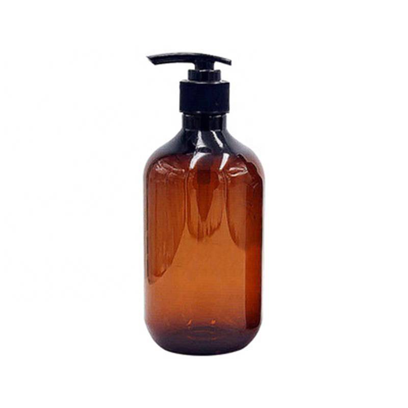 Empty PET Plastic Pump Bottle For Body Shower Gel