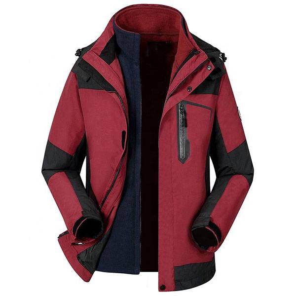 Womens 3 in 1 rain jacket Custom OEM outdoor clothing waterproof jaket Featured Image