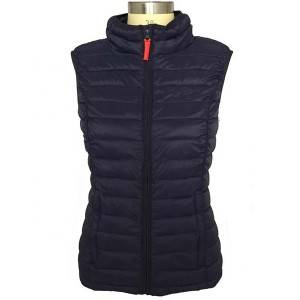 High-quality womens down vest to keep warm and thick
