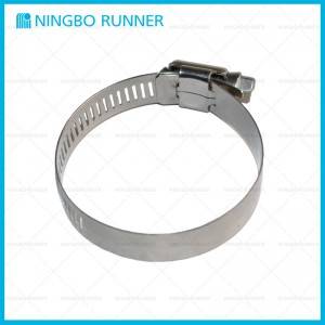 Type F Worm Drive Hose Clamp