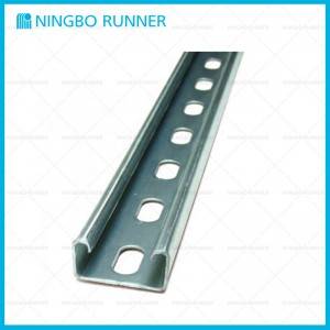 41*21 C-Channel for Steel Channel Support System with Punched Holes