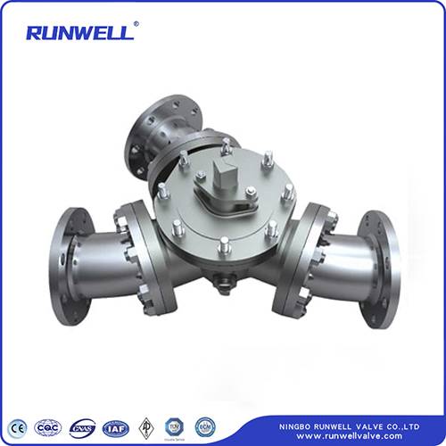 Y type ball valve stainless steel