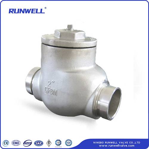 Stainless steel 2 inch swing check valve