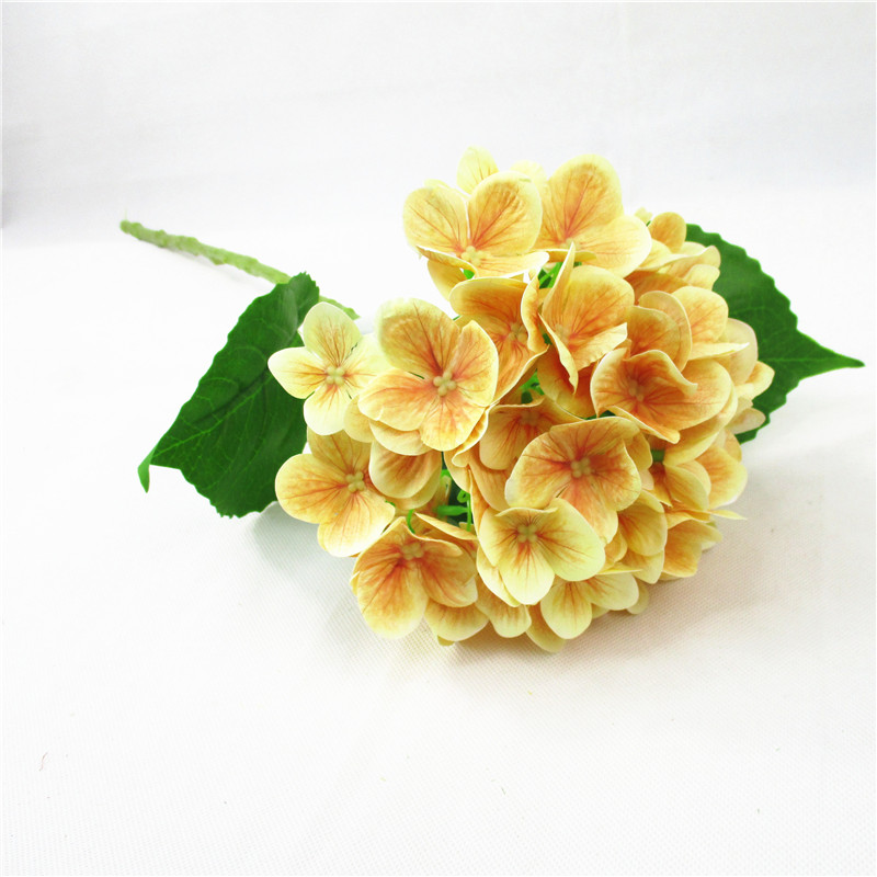 3D print Hydrangea Silk Flowers Bouquet Faux Hydrangea Stems for Wedding Centerpieces Home Decor