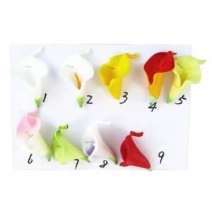 Artificial Flowers Real Touch Calla Lily Wedding Bouquet  Home Garden Party Festival Decoration