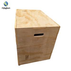 3 in 1 Wood Plyo Box for Jump