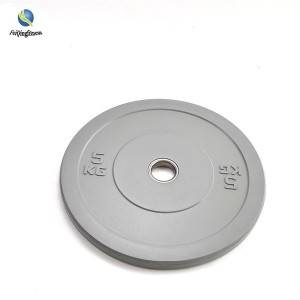 Rubber weight plate
