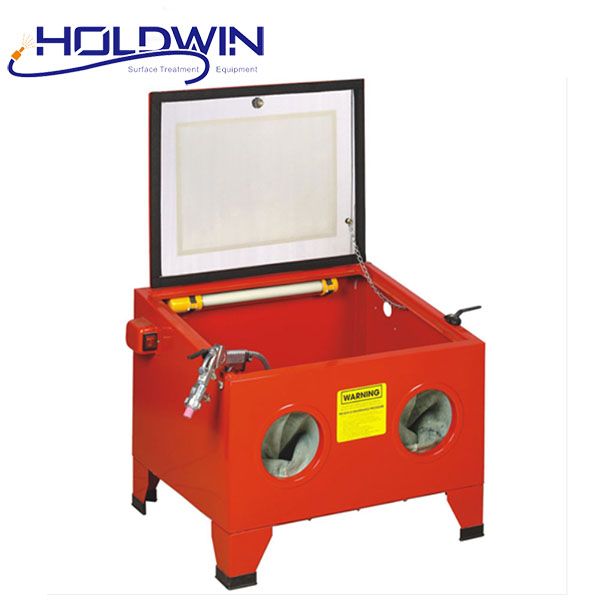 Holdwin Mini Sandblasting Cabinet Portable Sandblast Machine Small Workpiece Convenient Sandblaster Featured Image