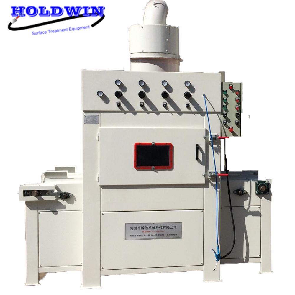 Holdwin Sandblasting Equipment Conveyor Sandblaster Machine Automatic Transmission Type Blasting Equipment