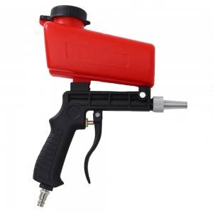 Portable Sandblasting Guns 90psi Adjustable Small Blasting Machine Derusting Sandblasting Spray Set