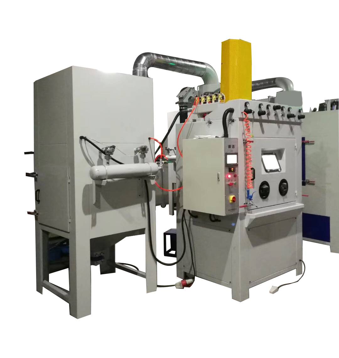 Automatic sandblast cabinet for small parts Featured Image