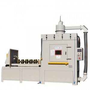 Custom High quality Roller Automatic turntable sandblaster equipment HST-101