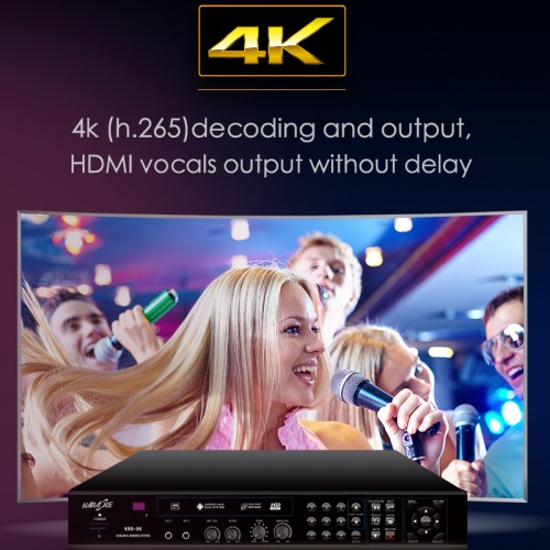 New 2020 4K karaoke player system ktv hdd jukebox Android machine