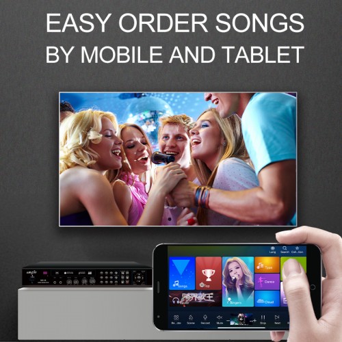New 2020 4K karaoke player system ktv hdd jukebox Android machine
