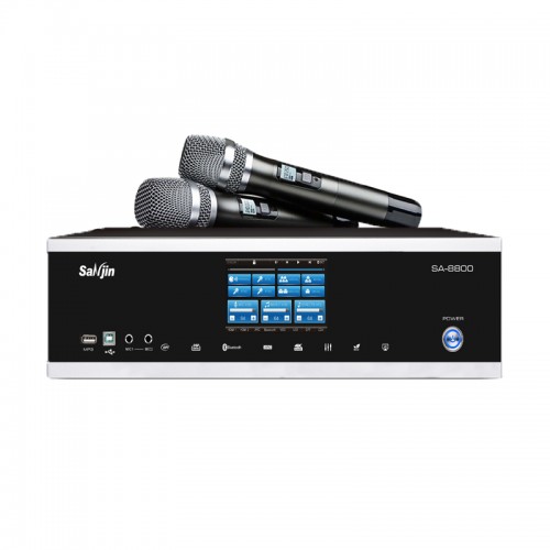 New power amplifier professional 3 in 1 karaoke digital touch amplifier with microphone
