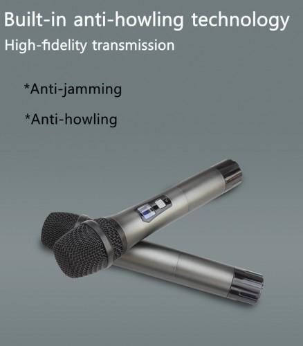 High quality wireless microphone Karaoke professional uhf handheld microphone