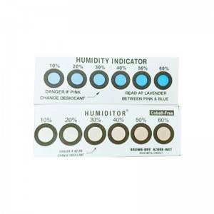 Humidity indicator card manufacturer customized 6-point humidity card environmental protection