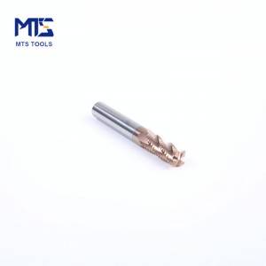 55 HRC Carbide 4 Flute Roughing End Mill