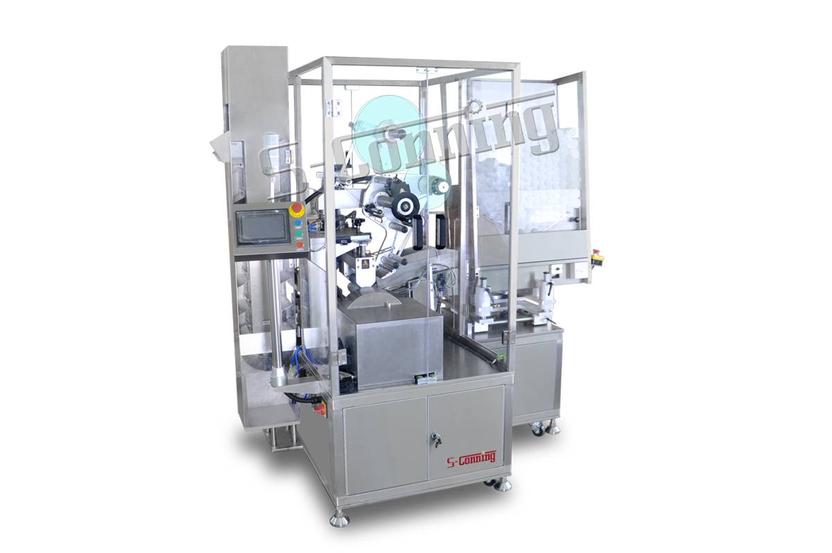 S921 High speed soft tube labeler Featured Image