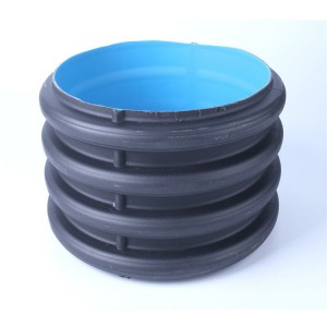 HDPE double-wall corrugated pipe
