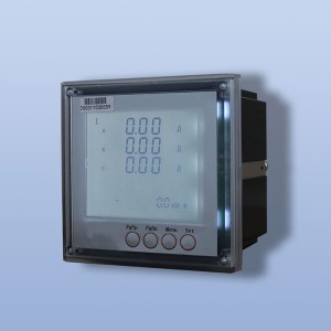 Three phase LCD embedded digital display multi-function electronic energy meter with rs485