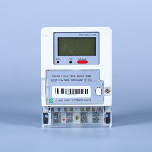Single-phase multi-function electronic energy meter