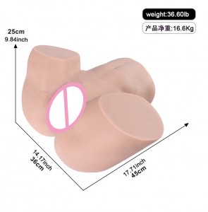 11kG Super Big Ass 3D Sex Dolls Artificial Vagina Double Channels Sex Toys For Men Male Masturbator Cup Masturbate For Man